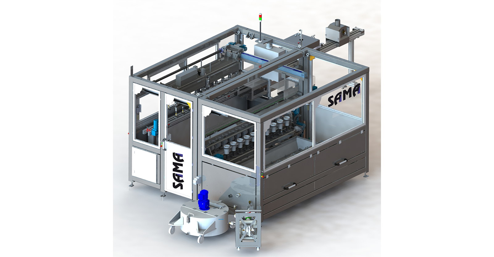 MONO 10T Evolution from SACMI-SAMA; <br>the very latest in automatic dip glazing technology </br>