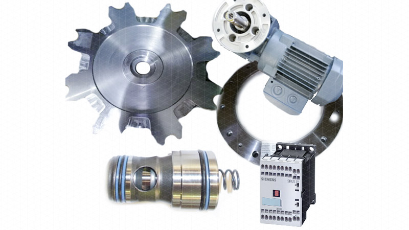 Spare Parts machinery<br>